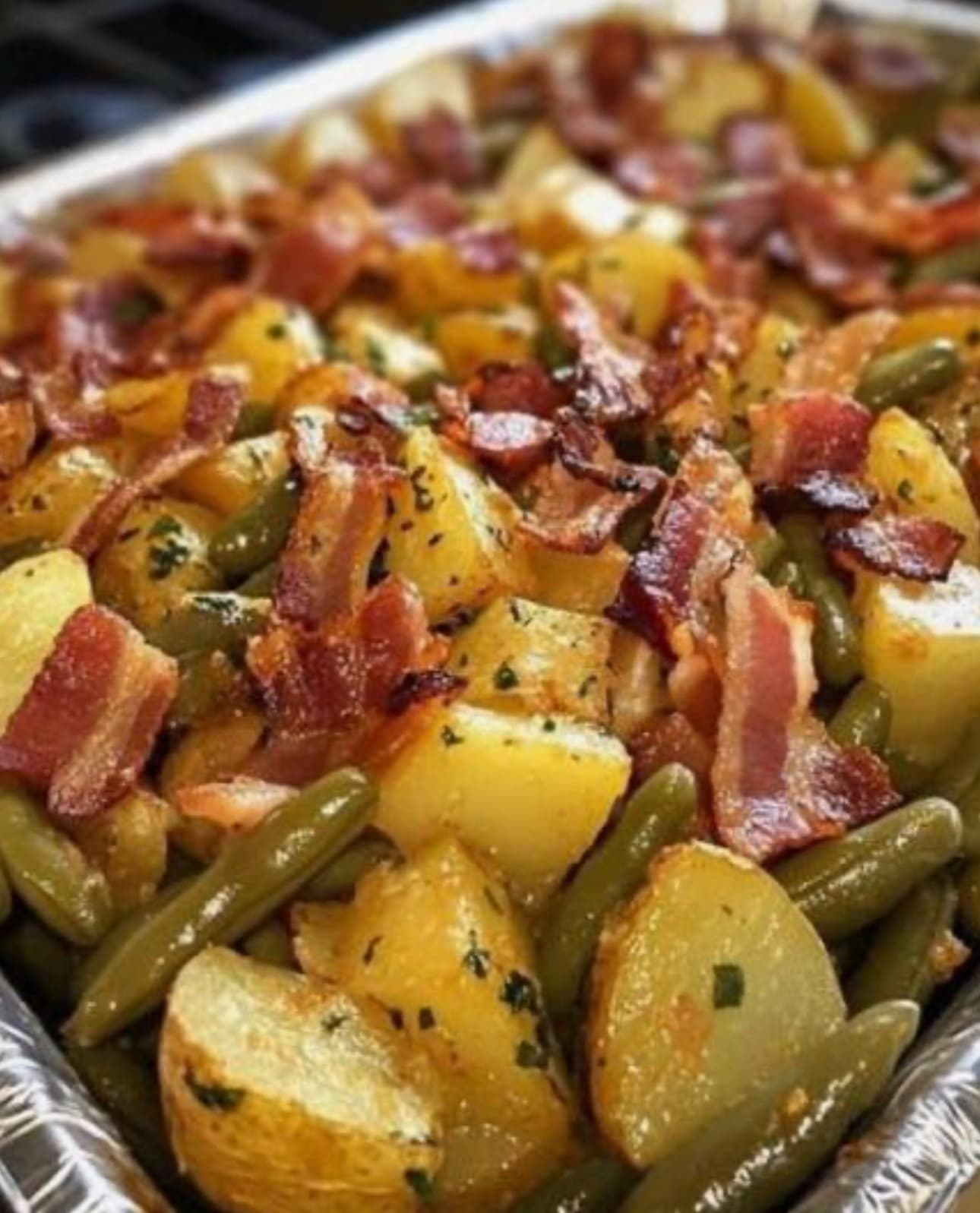 Green Beans & Potatoes with Bacon